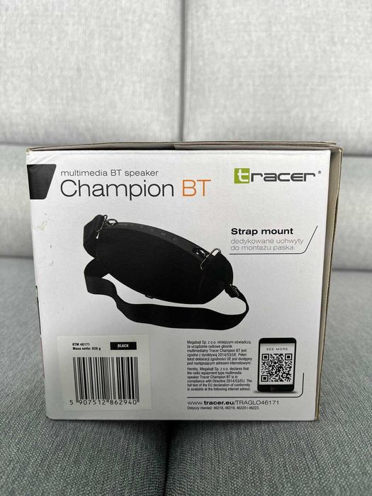 Nowy głośnik bezprzewodowy Bluetooth Tracer Champion 20W