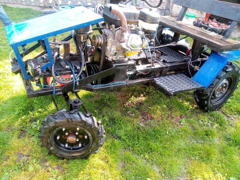 Міні трактор саморобний