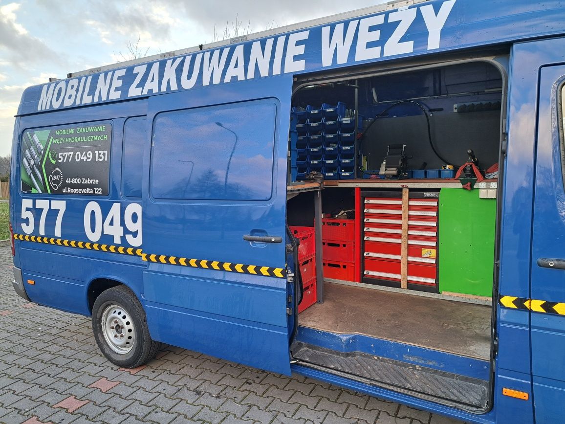 Zakuwanie Węży Zabrze hydraulicznych mobilne i stacjonarne