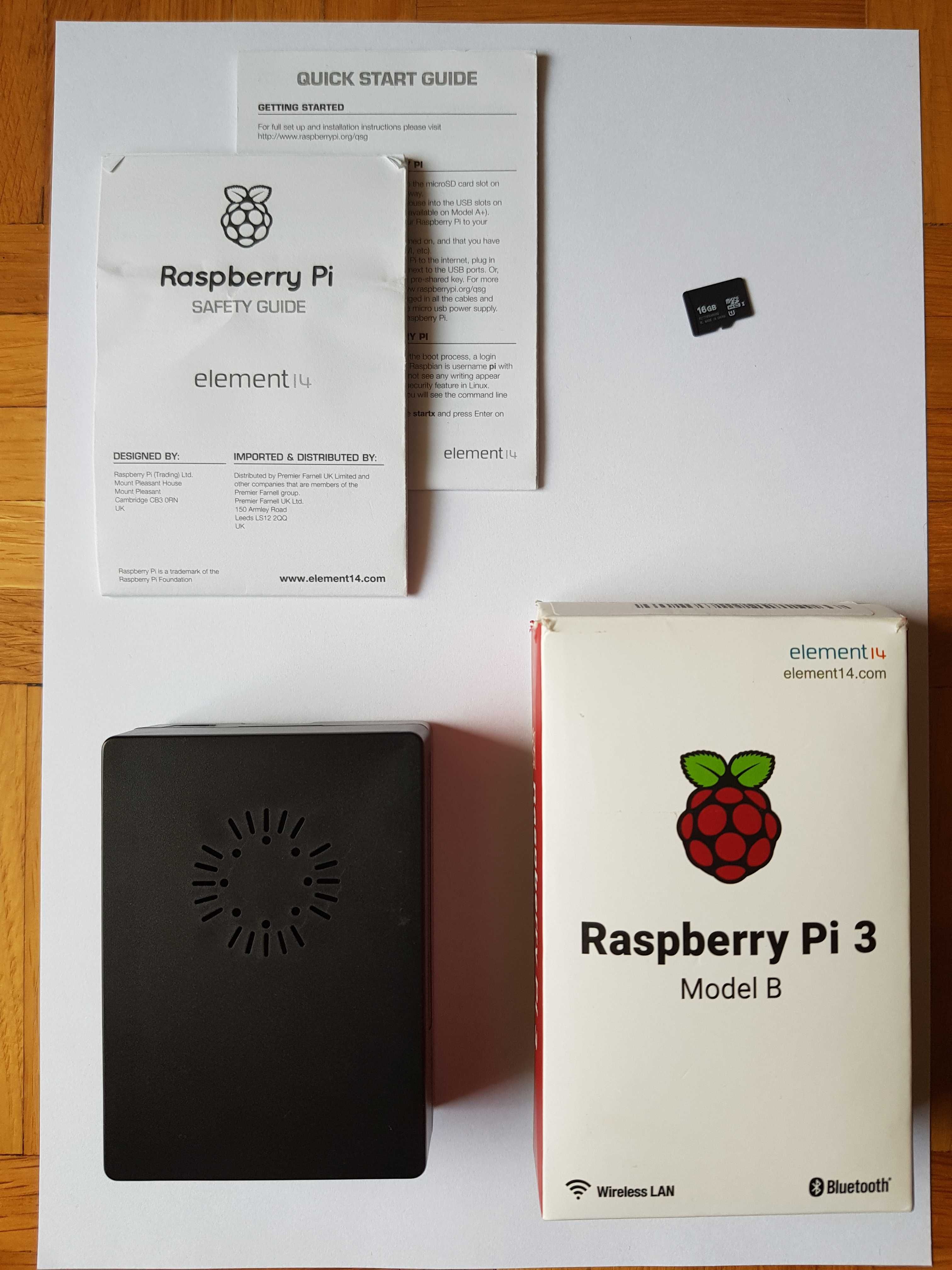 Raspberry Pi 3 Model B zestaw