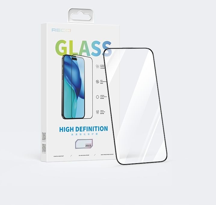 Szkło Hartowane 9H Do Iphone 16 Pro Na Cały Ekran Szybka Pełne Recci