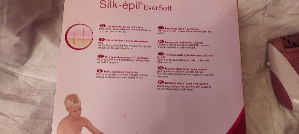 Эпилятор Braun Silk Epil eversoft