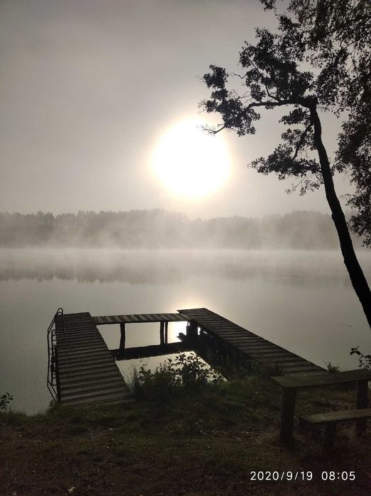 Komfortowy dom z kominkiem nad jeziorem, ryby, grzyby, SAUNA i BALIA