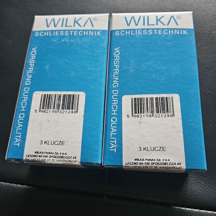 Wkladki wilka 30/40 klasa C karta kodowa