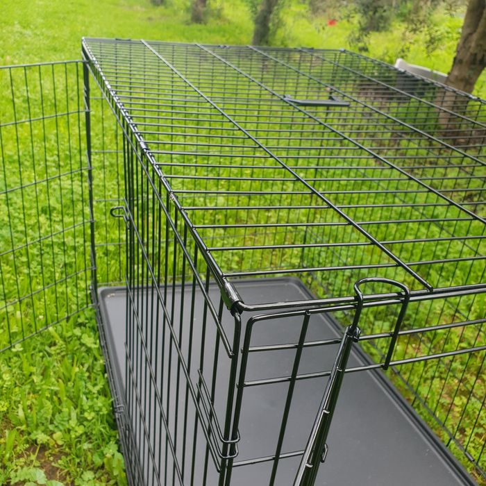 Клітка металева для собак складна—НОВА‼️Вольєр для цуценят в квартиру