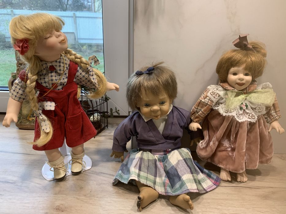 Куклы винтажные з шт