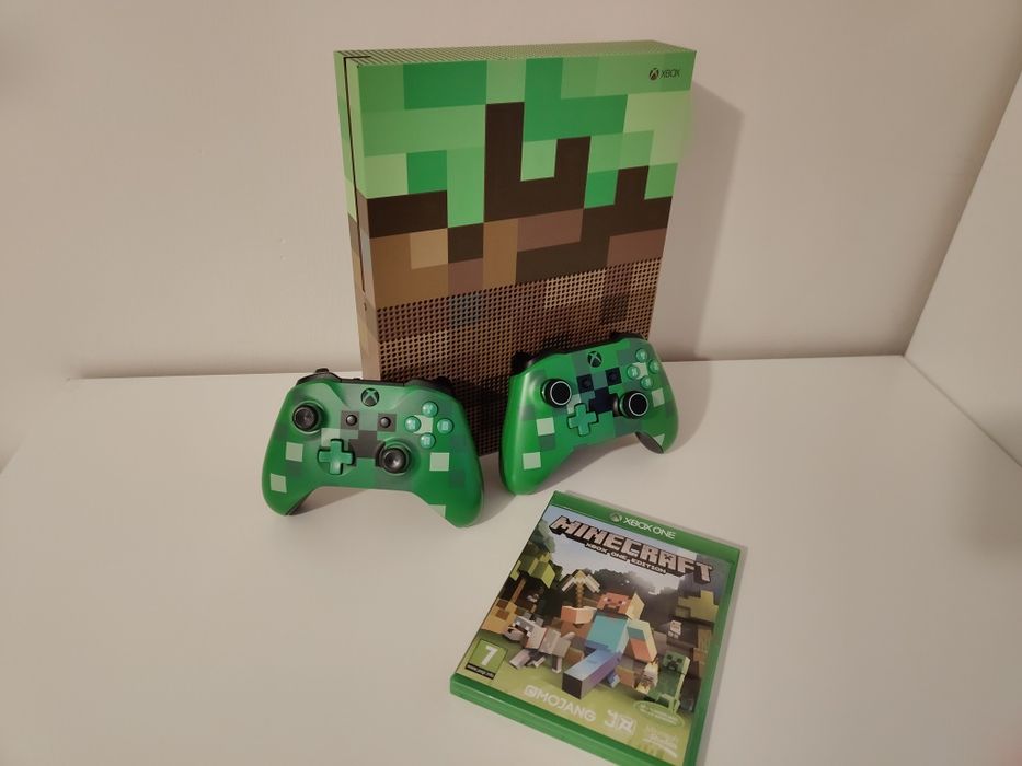 Xbox one s Minecraft Limited Edition