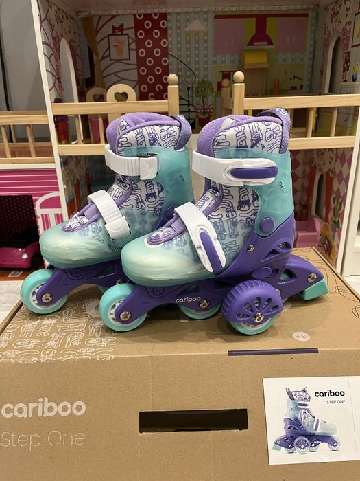 Rolki dla dzieci CARIBOO STEP 1 regulowane - 30-33