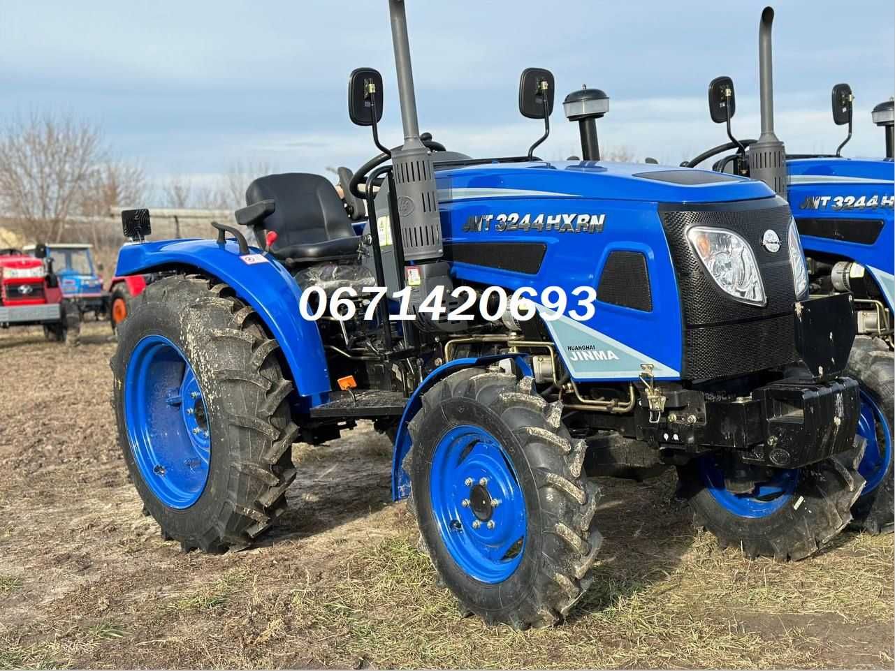 Мінітрактор Jinma 3244 HXRN 4*4 Реверс Доставка БЕЗКОШТОВНО по Україні