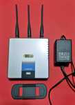 Router Linksys WRT54GX4 SRX 400