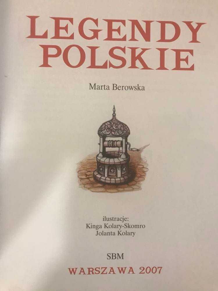 LEGENDY POLSKIE-autor-Marta Berowska