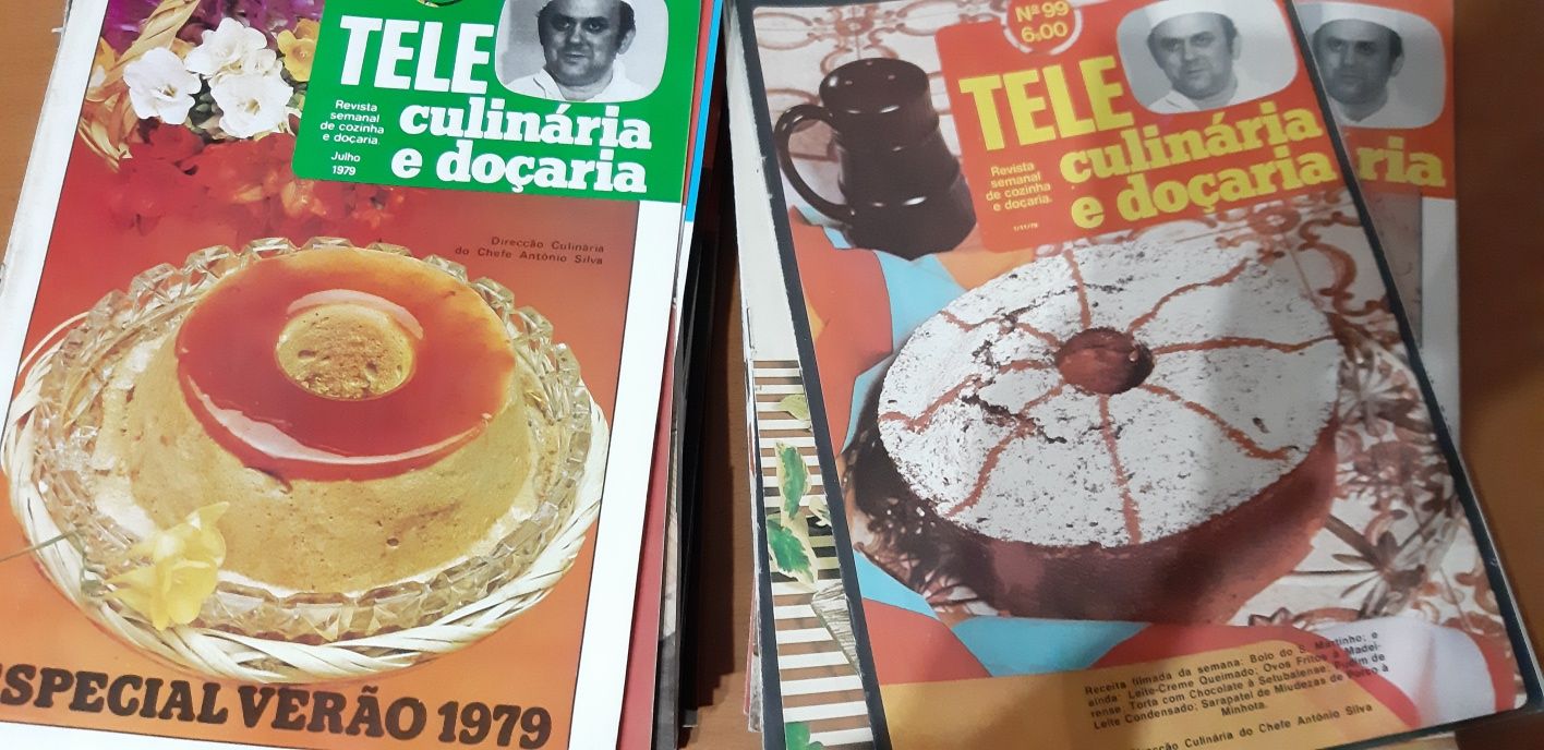 Revistas tele culinária Chefe Silva (160unid)