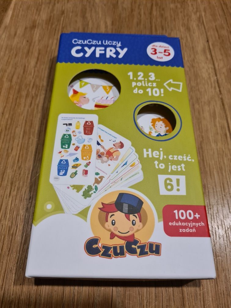 CzuCzu uczy. Cyfry 3-5 lat