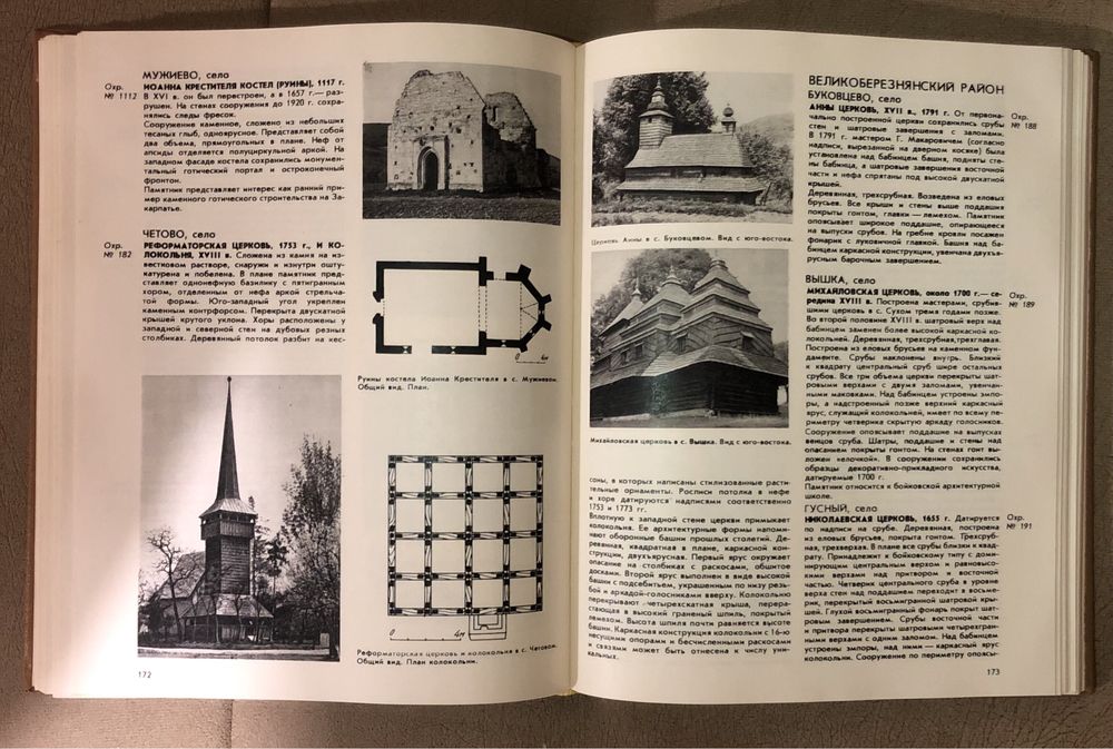 Памятники градостроительства и архитектуры Украинской ССР. В 4-х т. (