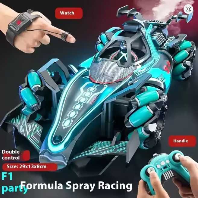 ТОП 25! Гоночна дріфт машинка 4х4 радіокерована,датчікЖестівСпецефекти