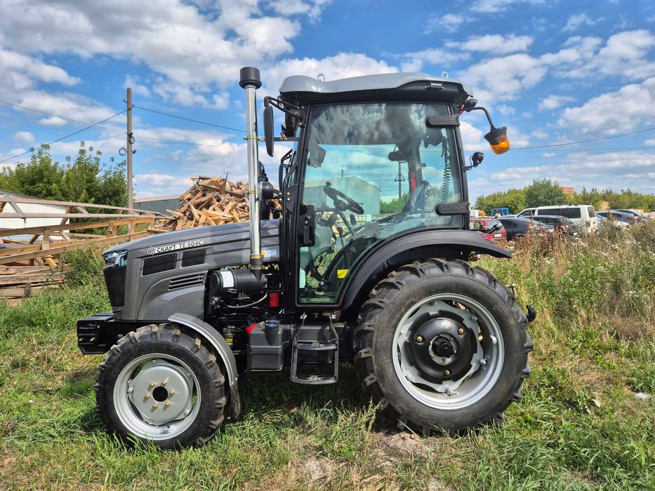 Трактор Скаут ТЕ 504С кабина обновленная 2025