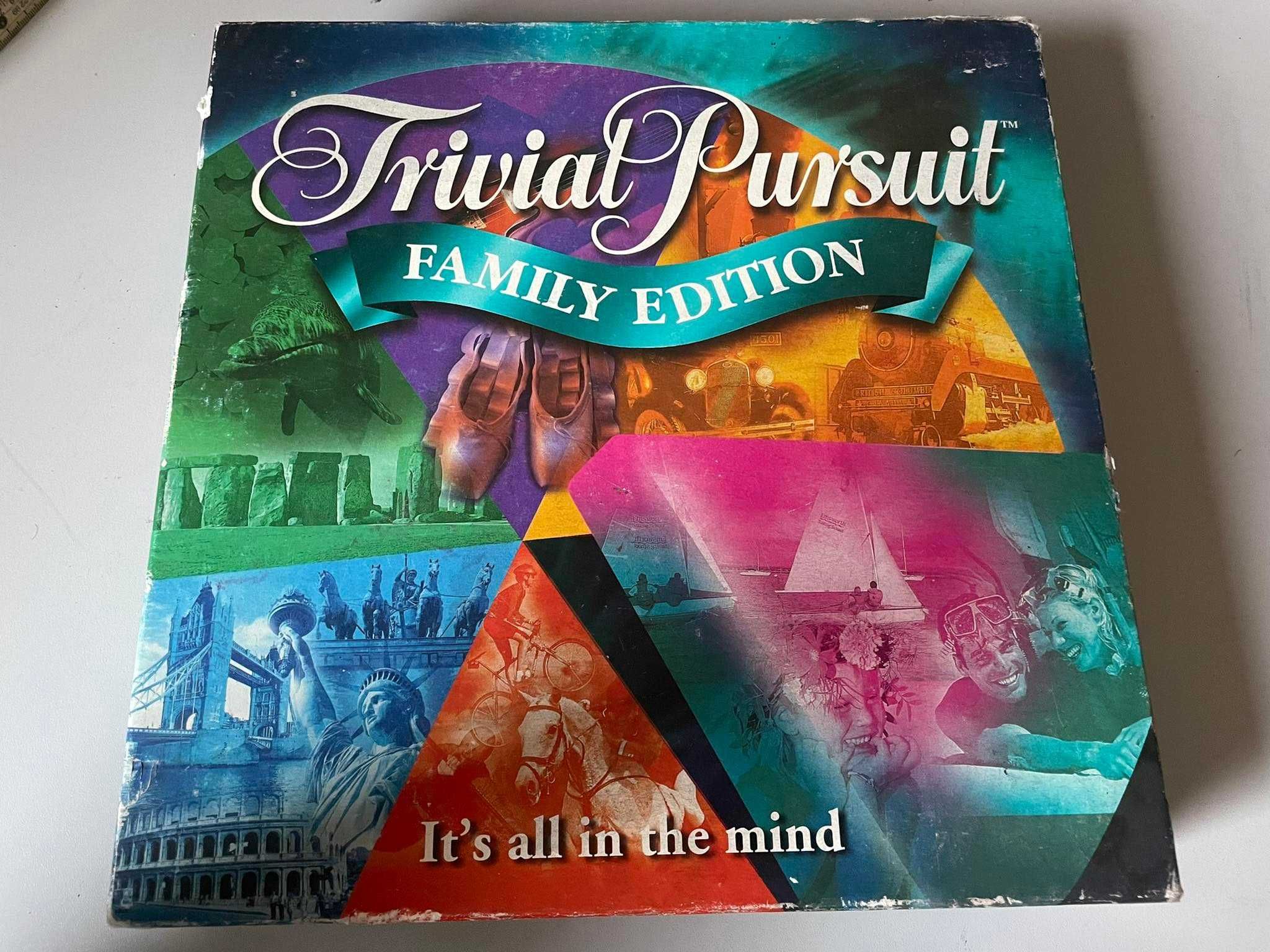 Gra planszowa quizowa towarzyska Trivial Pursuit (wersja angielska)