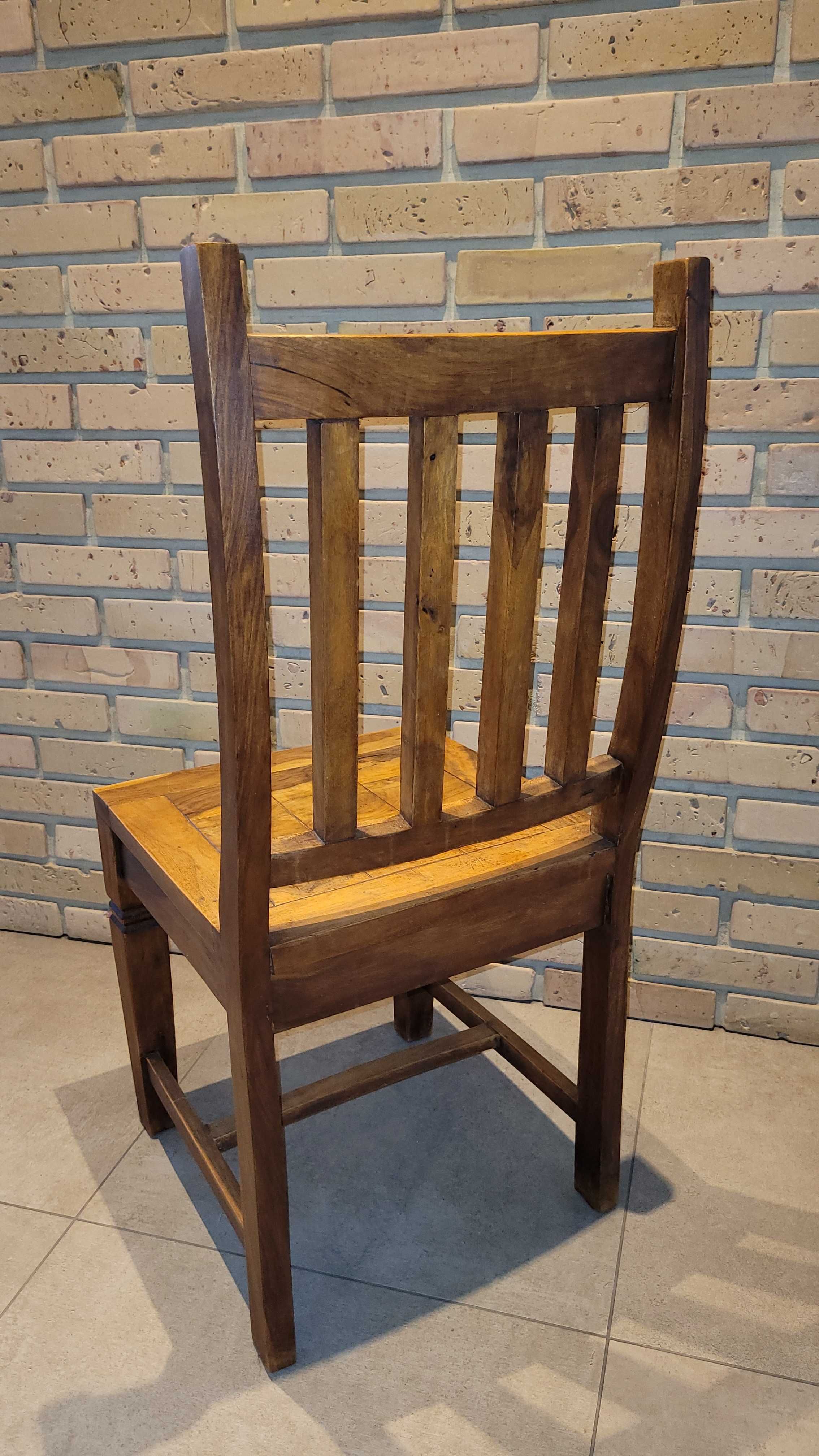 Krzesło drewniane - indyjskie