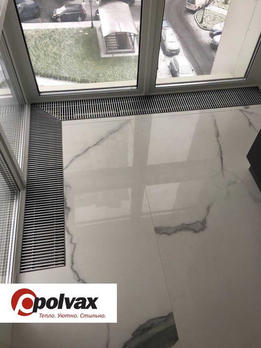 Конвектор внутрішньопідлоговий (радіатор) решітка в подарунок