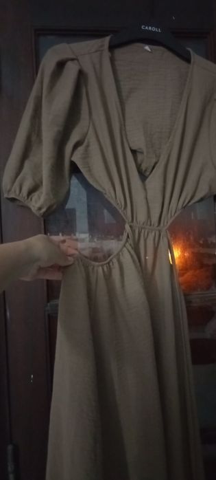 Vestido castanho