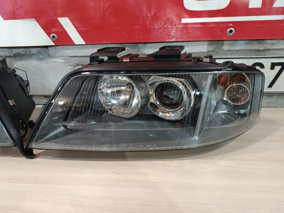 Передние bi-led фары audi allroad, a6c5 дорестайл