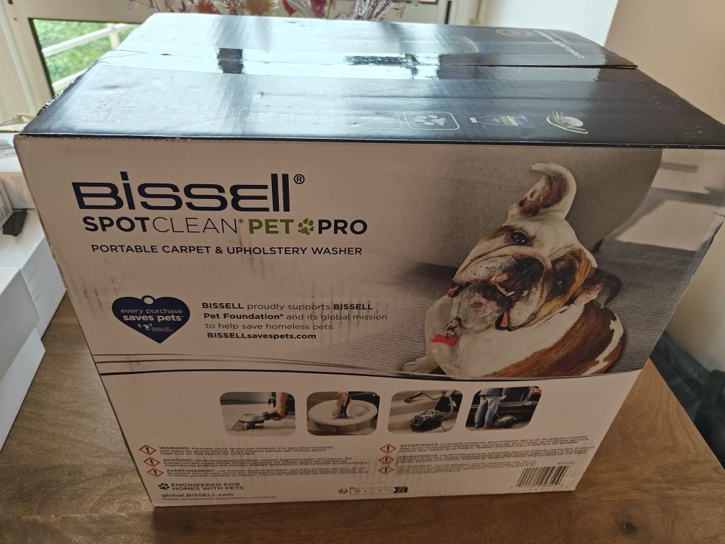 Bissell 1558N Máquina de limpeza manual para manchas e tapetes