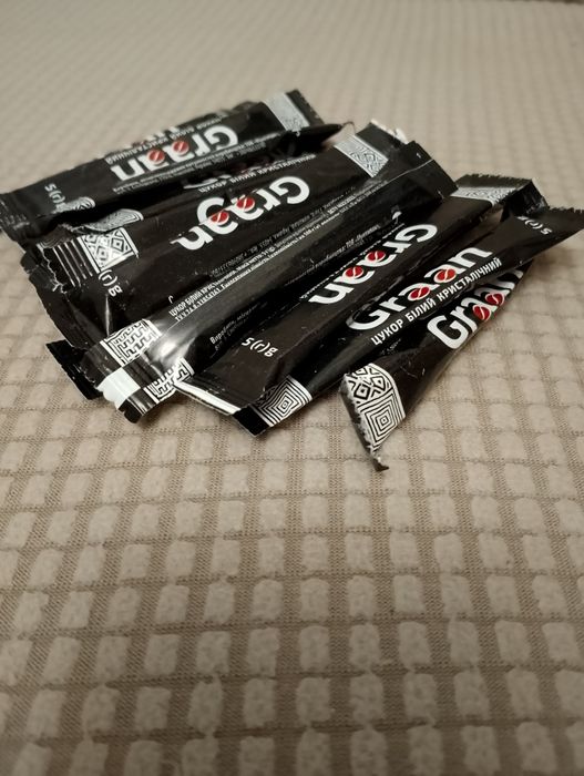 Сахар / цукор в стиках 5 г.  40 грн/кг