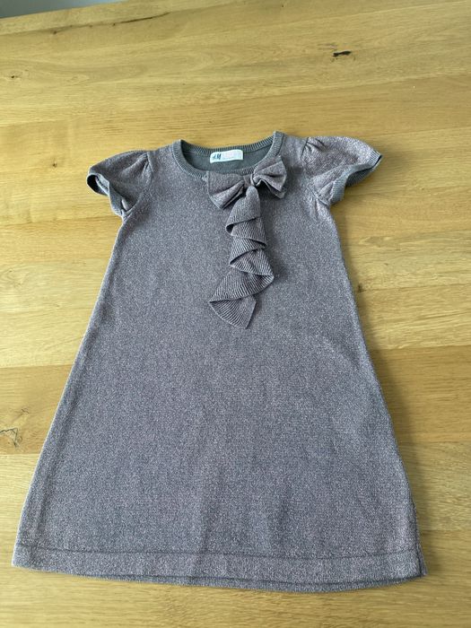 Sukienka sweterkowa H&M 110/116