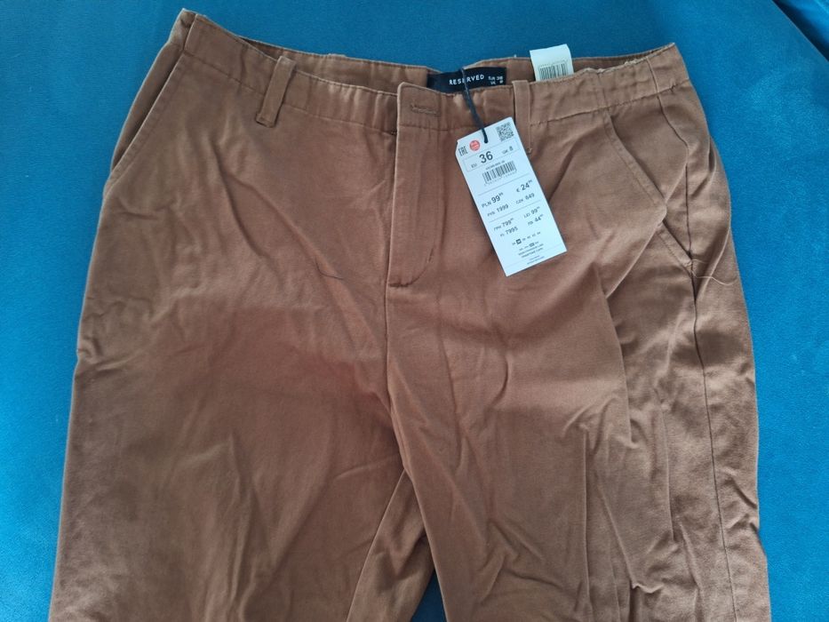 Chinosy damskie Reserved Rozm. 36