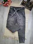 Szare spodnie jeansowe Mohito slouchy L 40 nowe pasek cyrkonie