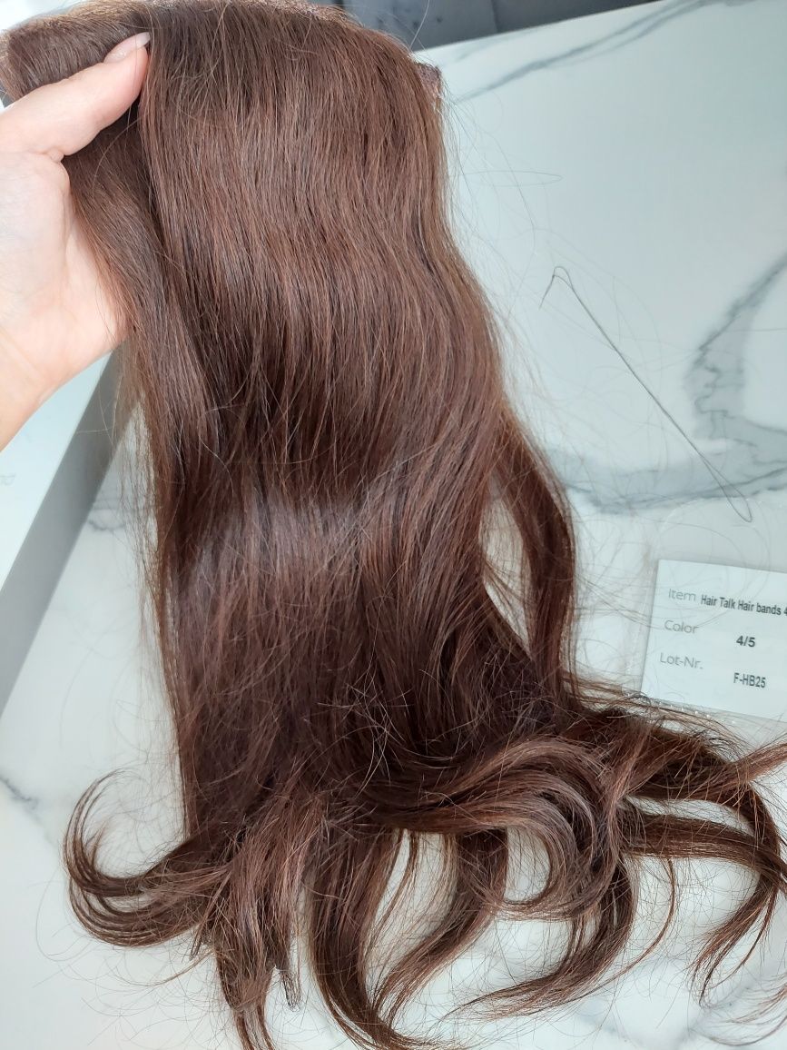 Włosy naturalne Hairtalk extensions hairband