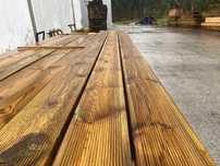 Deck Casquinha Vermelha S++ Para Terraços, Piscinas...