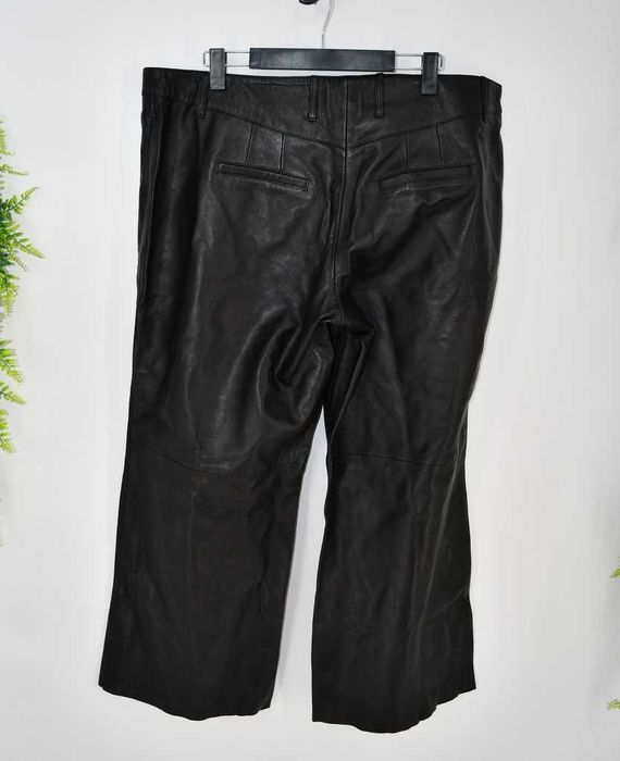 Miękkie skórzane spodnie Bonprix 52