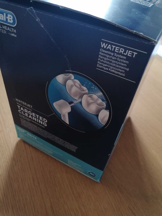 Waterjet limpeza dentes oral b
