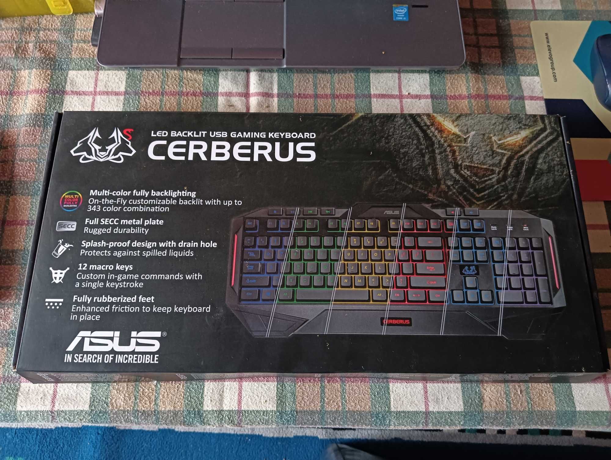 Teclado Gaming ASUS Cerberus MKII
