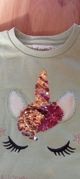 Bluza dla dziewczynki jednorożec 122