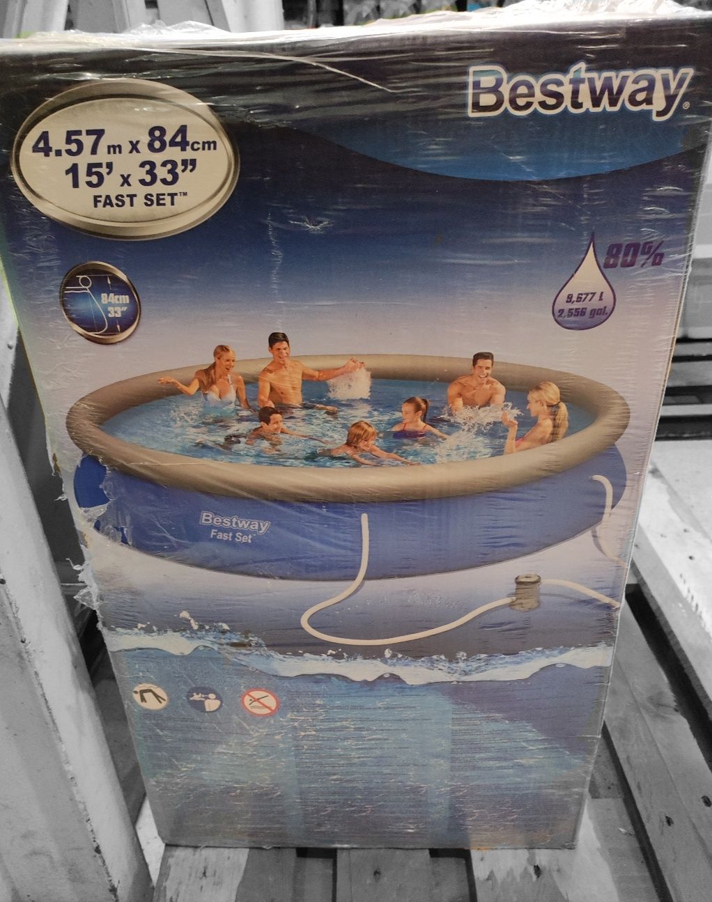 Piscina Bestway 457x84 (novo)