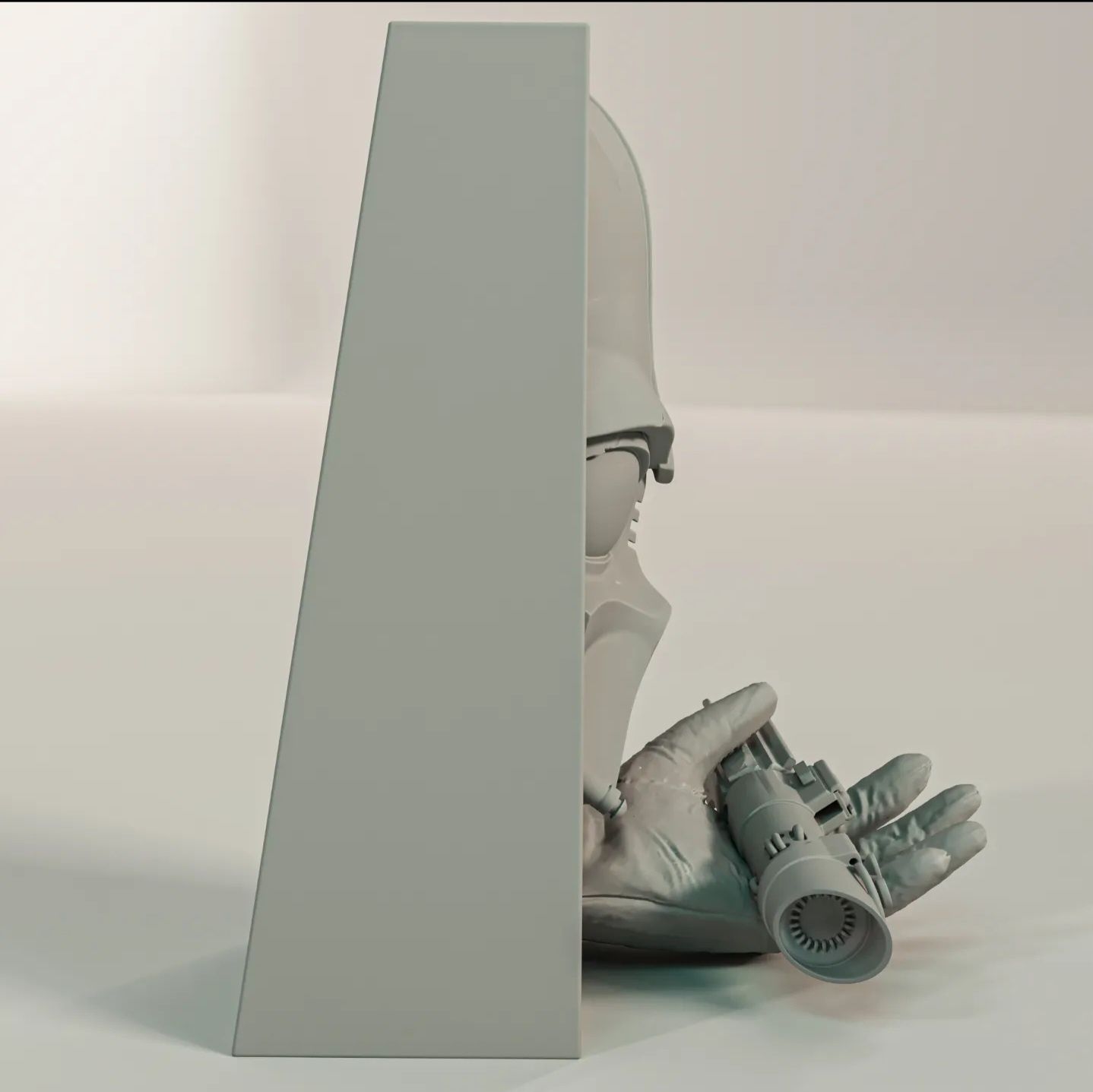 Book Nook  "Darth Vader " druk 3D