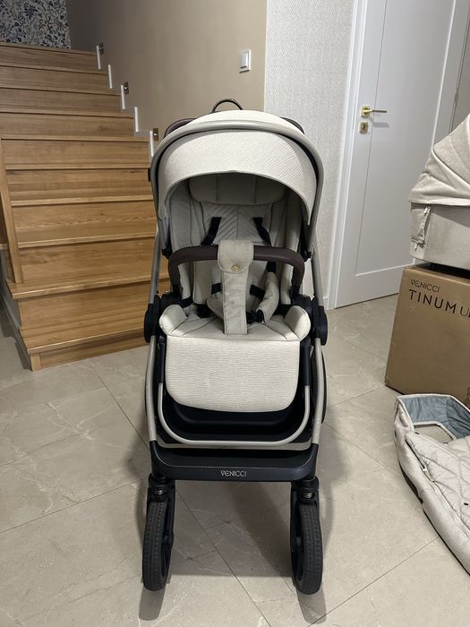 Venicci tinum upline 2.0 2in1 stone beige wozek bezowy vennici