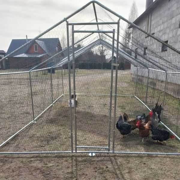 Klatka Wybieg Woliera dla drobiu Kur Kaczek Królików 3x2/3x3/3x6/3x8