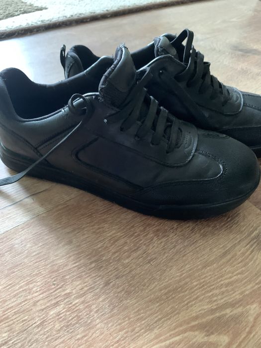 Кросівки шкіряні чорні