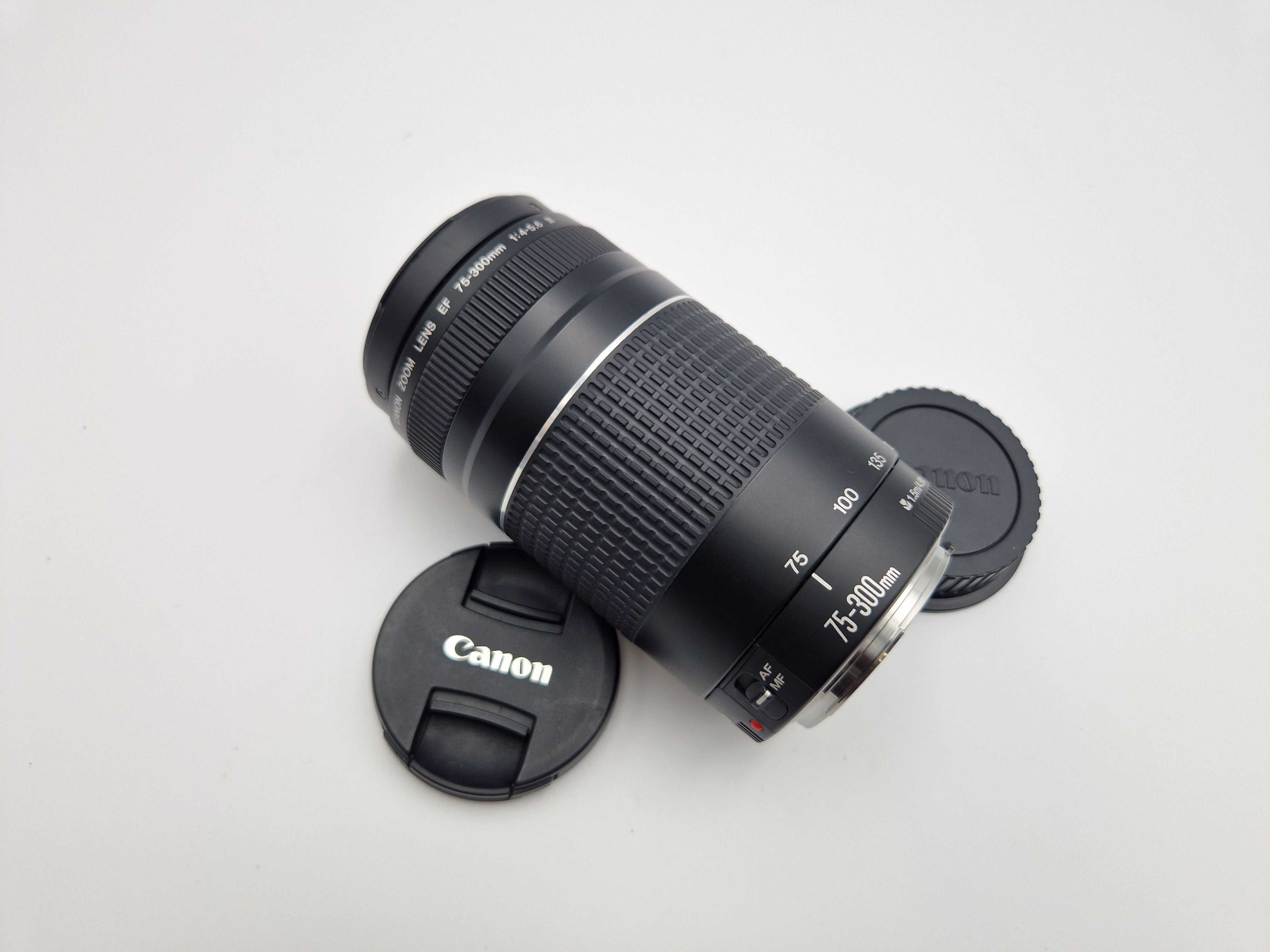.Obiektyw Canon EF 75-300mm 1:4-5.6 III - świetna lufa jak nowa