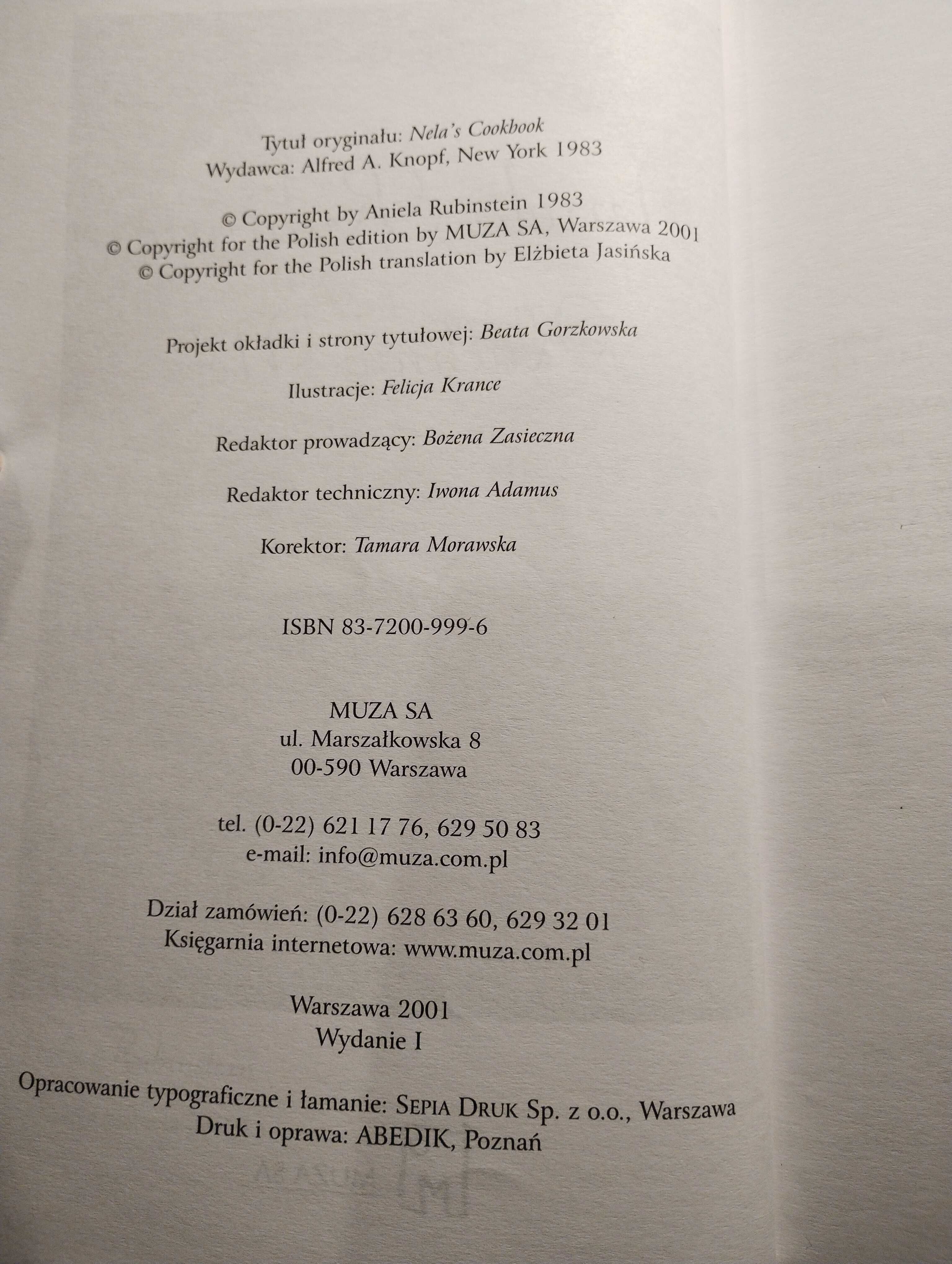 Aniela Rubinstein - Kuchnia Neli