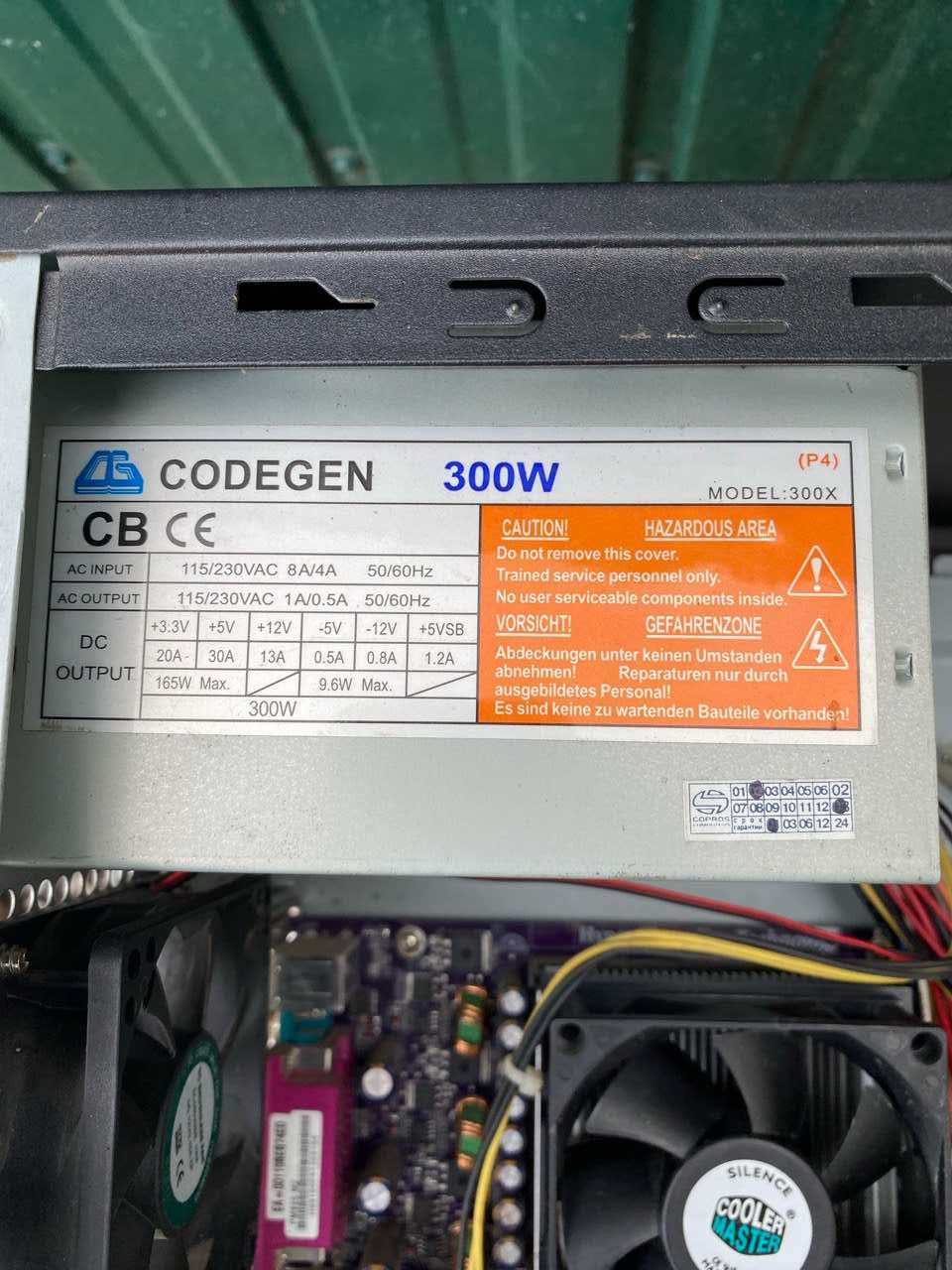 комплект до ПК ECS (Elitegroup) PM800-M2 + DDR 768 Mb+ проц D 310