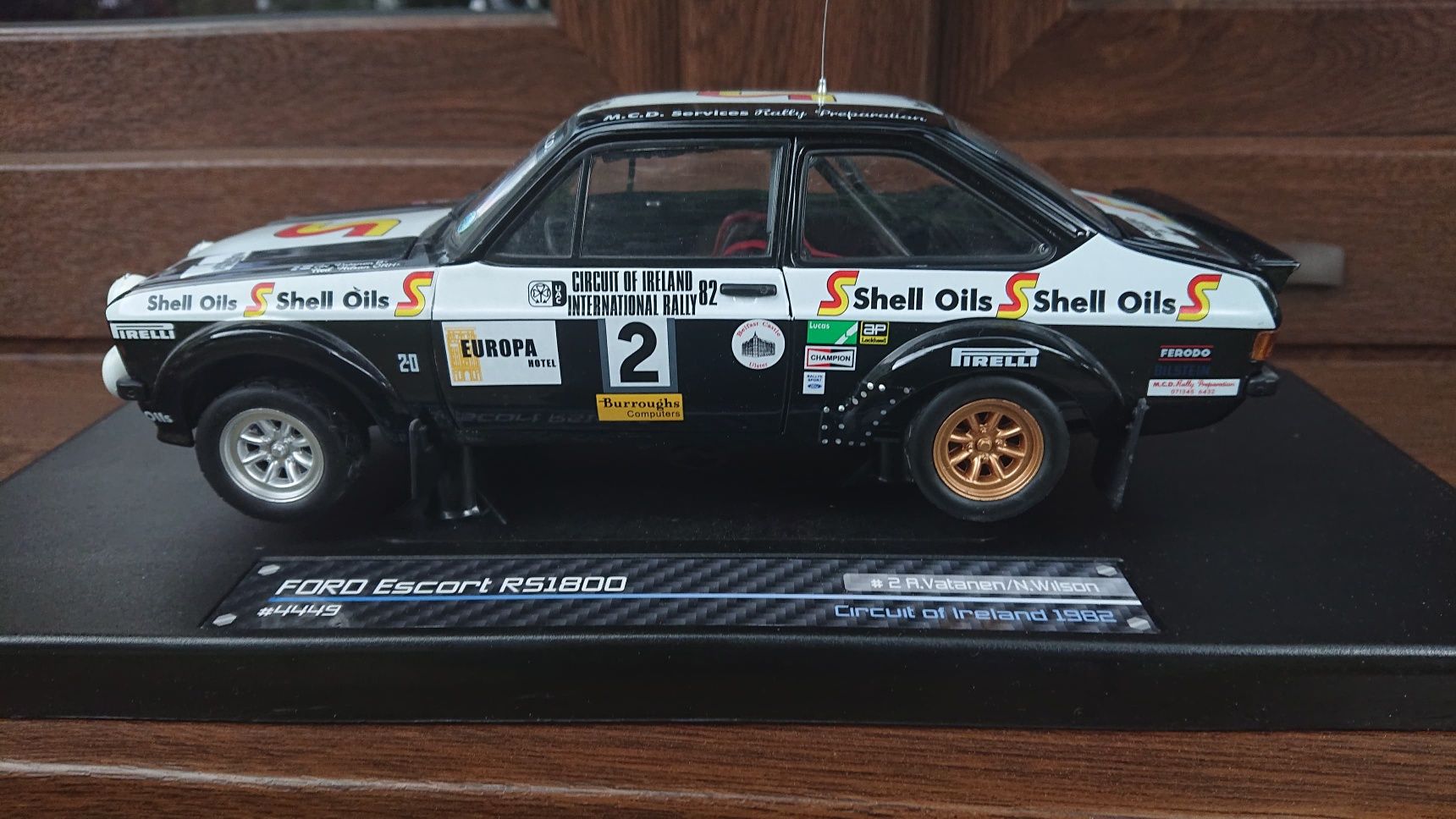 Ford Escort rs 1800 sunstar 1:18