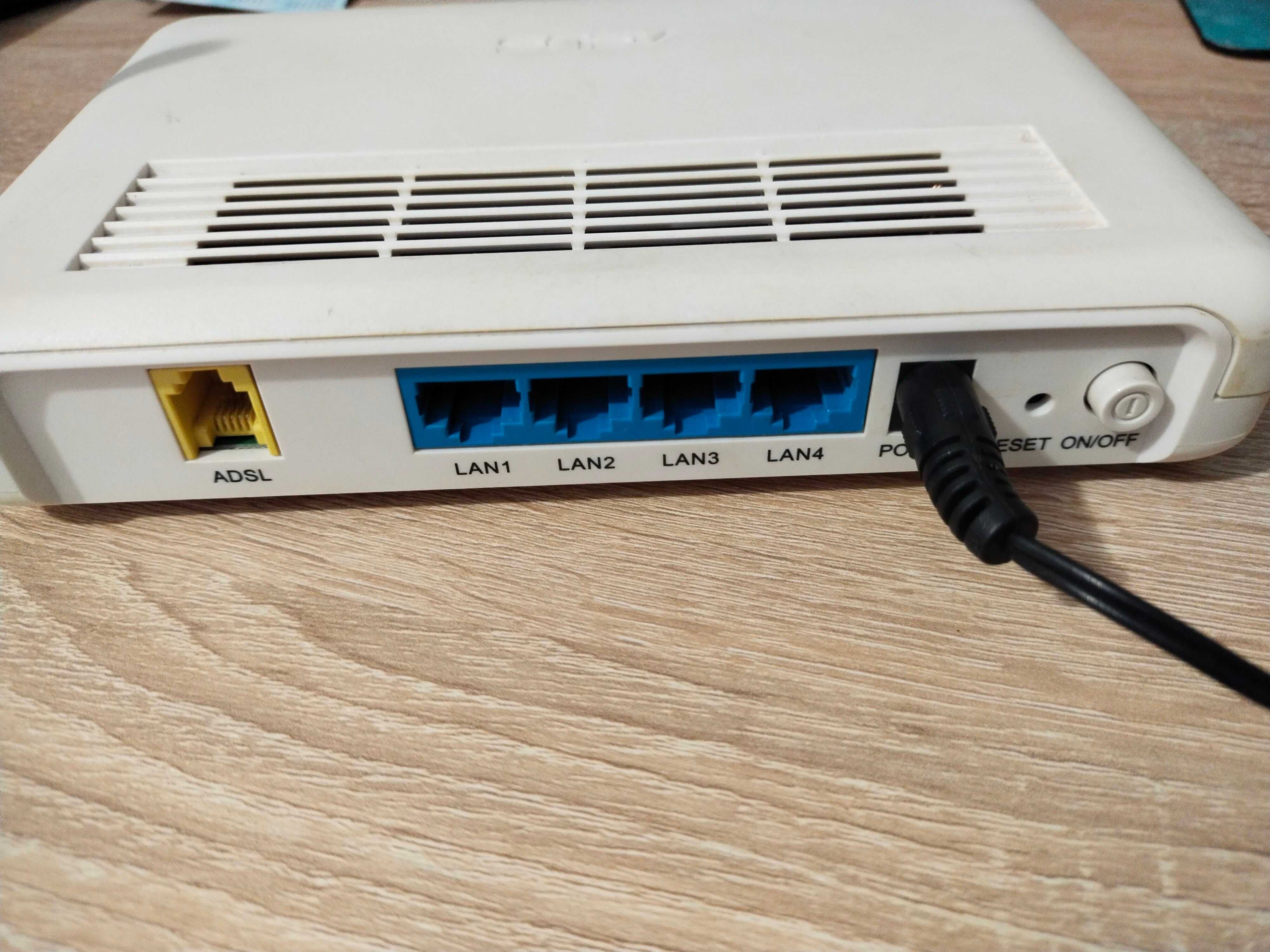 DSL модем 2 шт. (Asus Wi-Fi. & Zyxel)