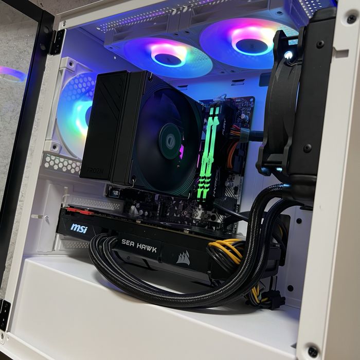 Игровой компьютер | Ryzen 7 1700 | Msi sea hawk GTX 1080 | 16gb hyperx