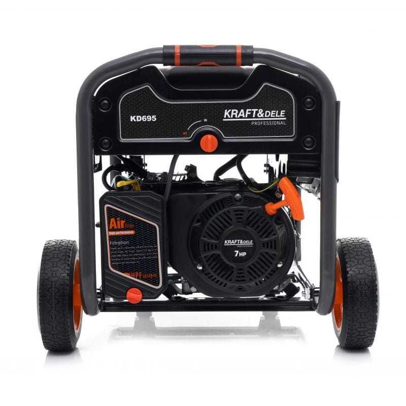 KRAFT&DELE Agregat Prądotwórczy Generator 3,5kw Prąd Avr 380v