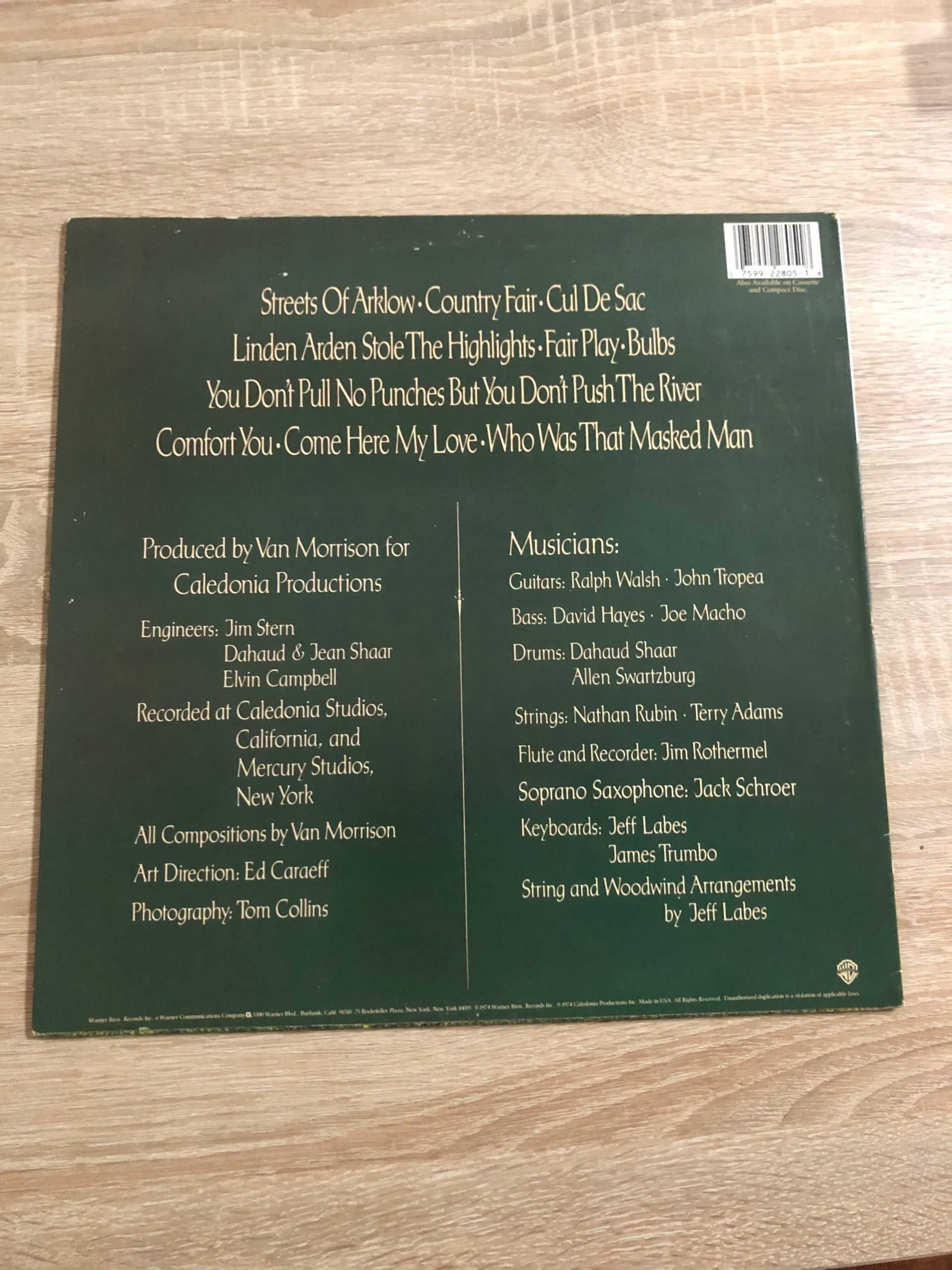 Van Morrison Veedon Fleece USA NM- LP