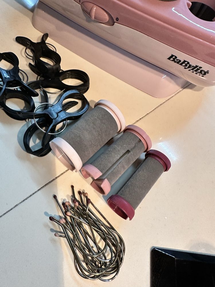 Caixa rolos quentes da Babyliss